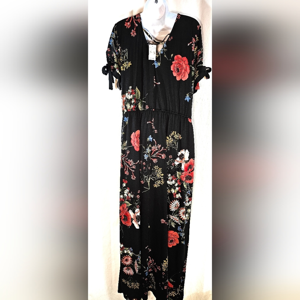 2/$20 Nwt Mauruces Sz (1) 16-18 Maxi Dress - Picture 8 of 8
